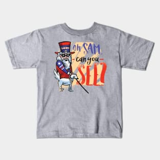 4th of July Uncle Sam Kids T-Shirt